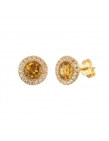 Pendientes Topacio
