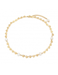 Collar Perlas Corazon