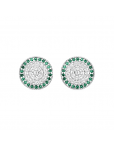 Pendientes Rosetón