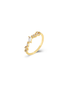 Anillo baguette