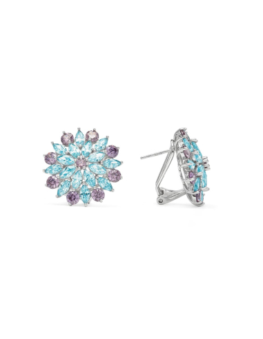 Pendientes Rosetón