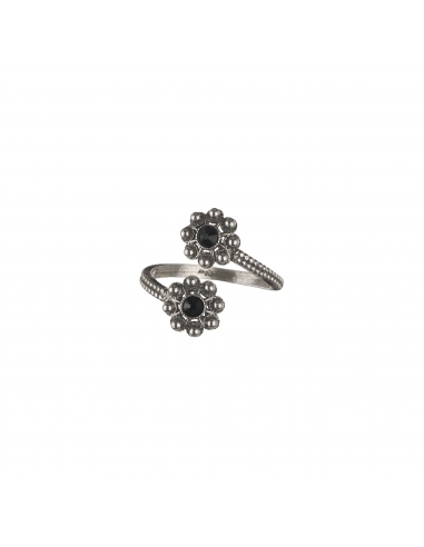 Anillo Botón Charro Doble