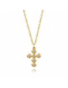 Collar Cruz 6 Circonitas