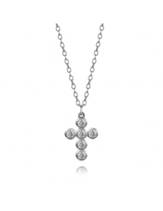 Collar Cruz 6 Circonitas 2